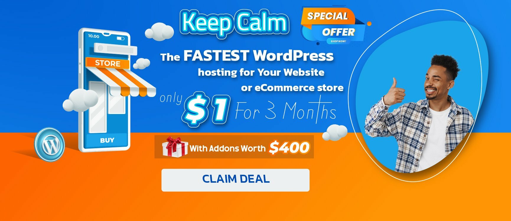 WordPress Hosting Sale
